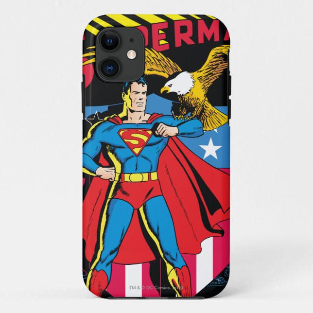 Coques Case-Mate iPhone Superman #14 (Dos)