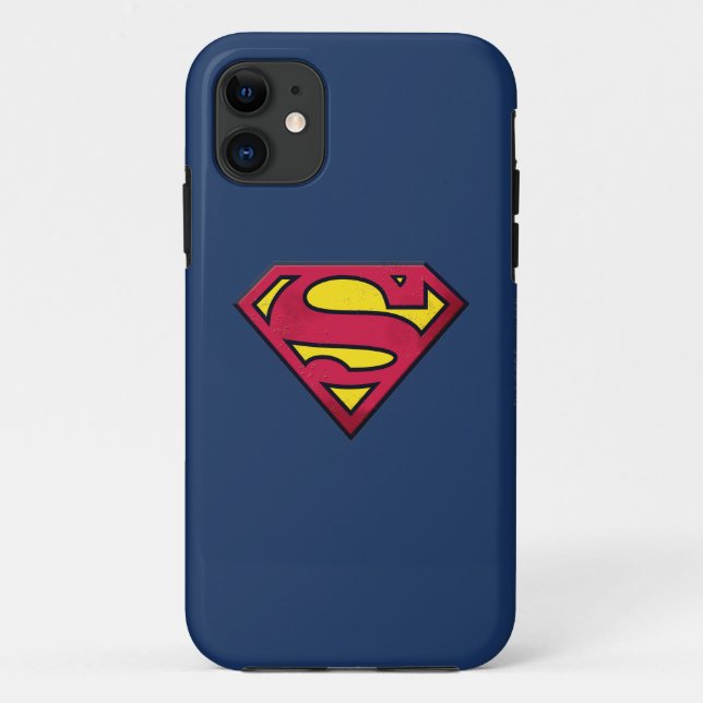 Coques Case-Mate iPhone Superman S-Shield | Logo de bord (Dos)