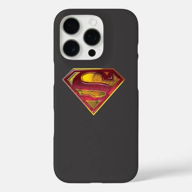 Coques Case-Mate iPhone Superman S-Shield | Logo de réflexion (Verso)