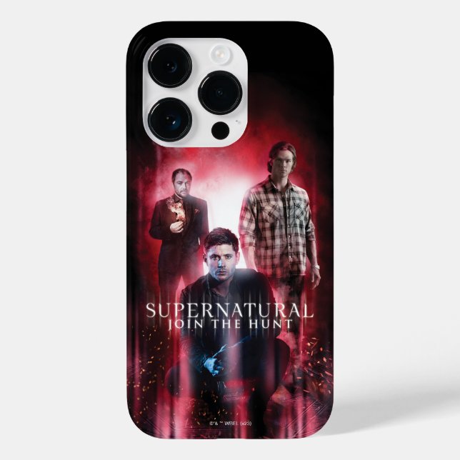 Coques Case-Mate iPhone Supernatural Crowley, Dean et Sam (Verso)