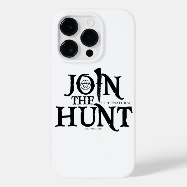 Coques Case-Mate iPhone Supernatural "Join the Hunt" (Verso)