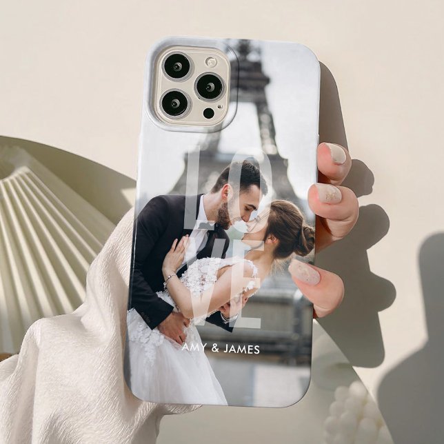 Coques Case-Mate iPhone Superposition "Amour" Photo personnalisée (Créateur téléchargé)