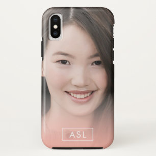 Case-Mate iPhone Case Superposition de la plage de monogramme sur une se