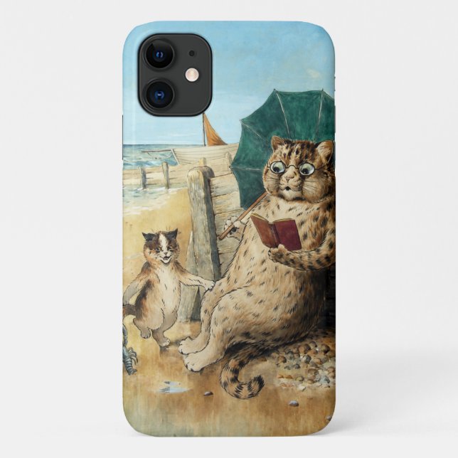 Coques Case-Mate iPhone Sur La Plage, Louis Wain (Dos)