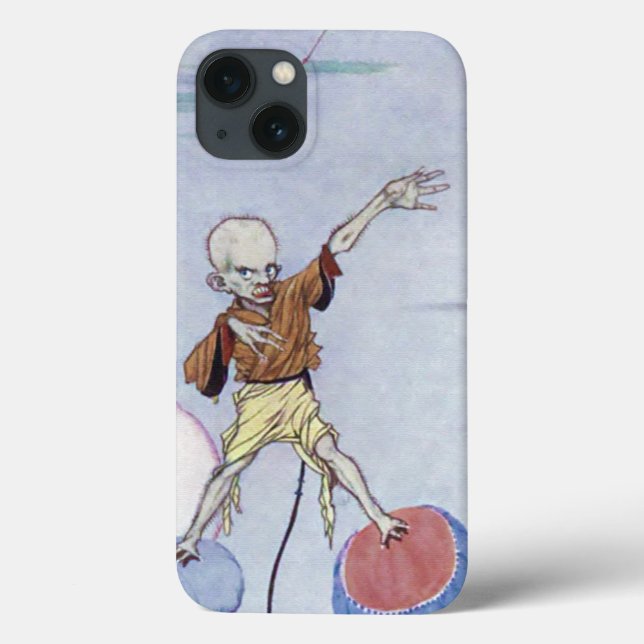 Coques Case-Mate iPhone Surentendu sur une illustration de marais salés (d (Verso)