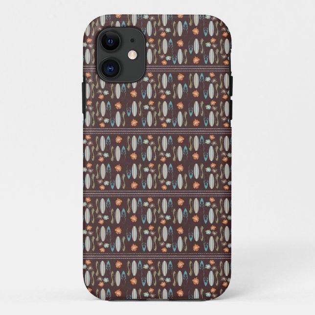 Coques Case-Mate iPhone Surf Brown (Dos)