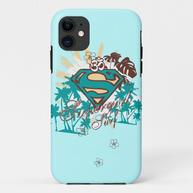 Coques Case-Mate iPhone Surf de Supergirl (Dos)