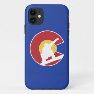 Coque iPhone 11 Surf des neiges du Colorado