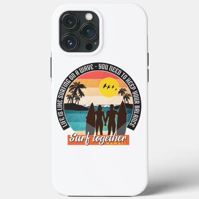Coques Case-Mate iPhone Surf ensemble - Garder votre solde (Verso)