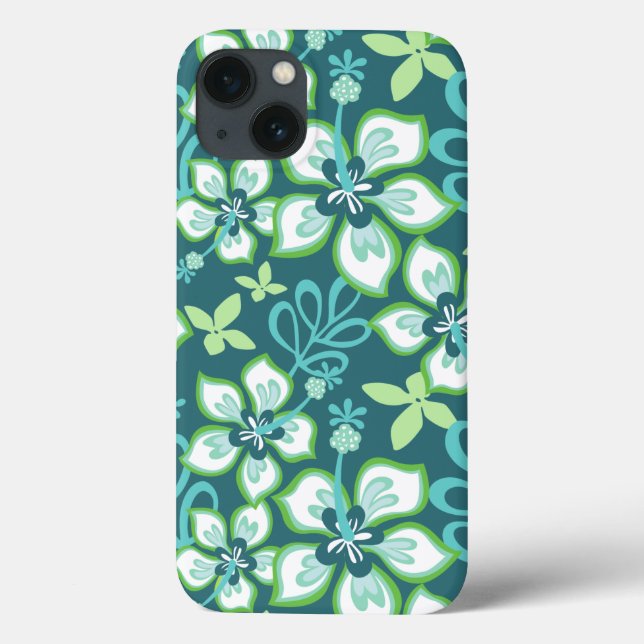 Coques Case-Mate iPhone Surf JUNGLE (COMBO TURQUOISE) (Verso)