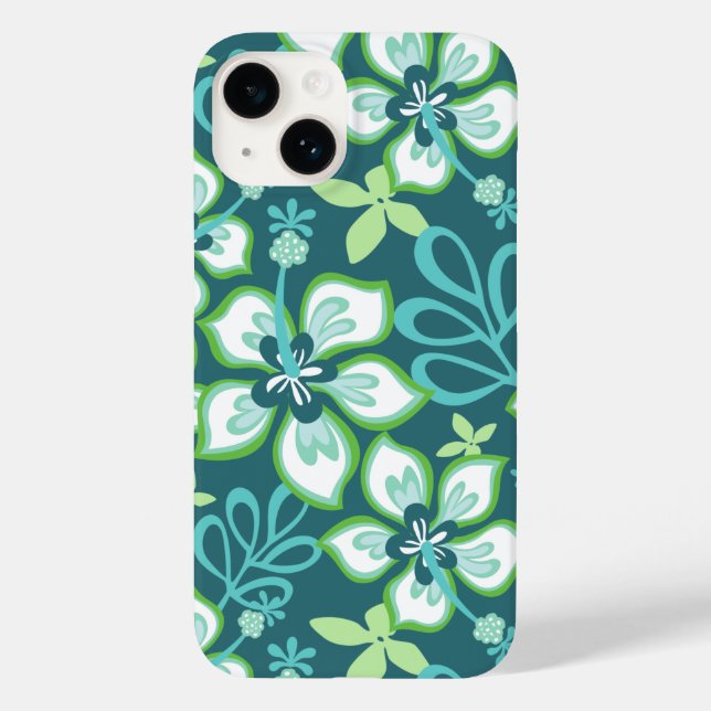 Coques Case-Mate iPhone Surf JUNGLE (COMBO TURQUOISE) Coque-coque iphone M (Verso)