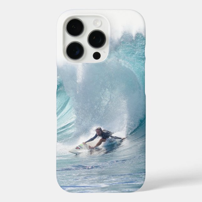 Coques Case-Mate iPhone Surf Legend Rochelle Ballard Surf Hawaiian Wave (Verso)