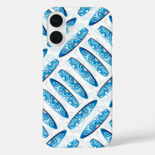 Coque Pour iPhone 16 Surf Motif bleu