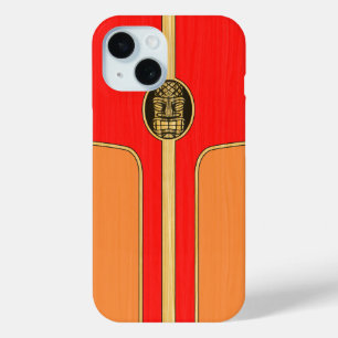 Coque Pour iPhone 15 Surf Retro Tiki