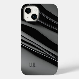 Coque Pour iPhone 14 Surface dimensionnelle noire