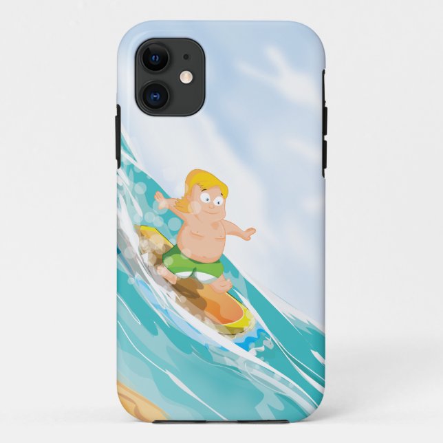 Coques Case-Mate iPhone Surfeur (Dos)