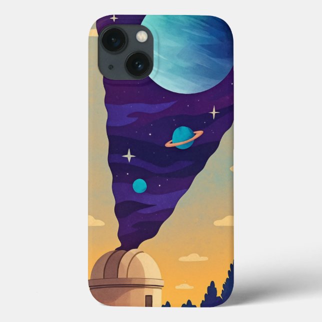Coques Case-Mate iPhone  Surreal Space Observatory Phone Case – Cosmic Fan (Verso)