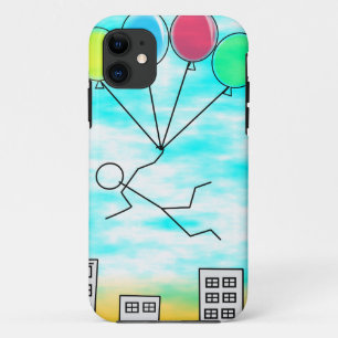 Case-Mate iPhone Case Survoler La Ville Avec Des Ballons