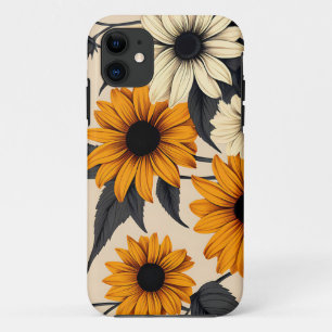 Case-Mate iPhone Case Susans Élégants À Oeil Noir Sur Brown