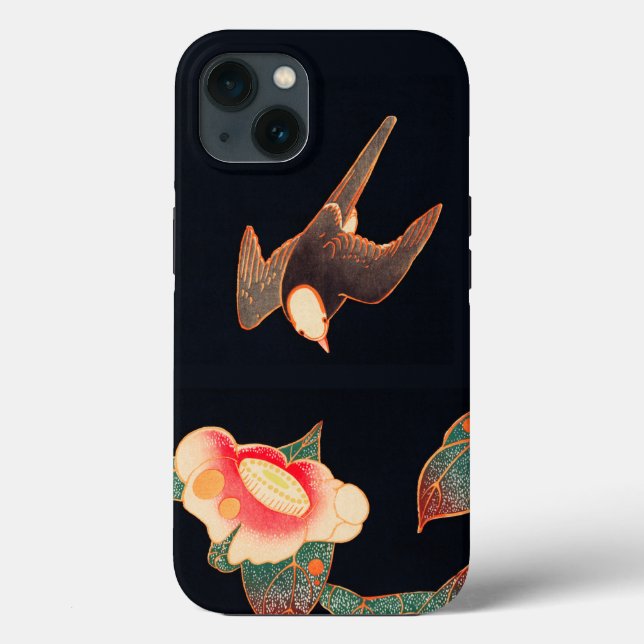 Coques Case-Mate iPhone Swallow and Camellia (1900) par Ito Jakuchu (Verso)