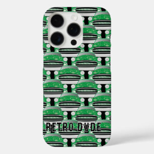 Coques iPhone 16 Pro Sweet Green Retro Voiture Bébé Garçon Cadeaux