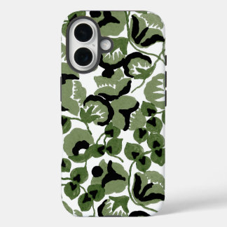Coque Pour iPhone 16 Sweet Pea (Olive) Fine Art