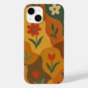 Coque Pour iPhone 14 Sweet Retro Country Garden Motif