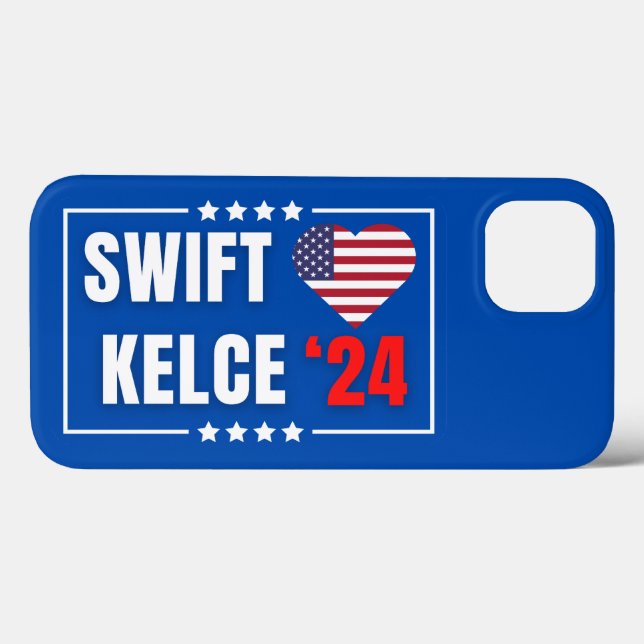 Coques Case-Mate iPhone Swift Kelce 24 Heart (Verso (horizontal))