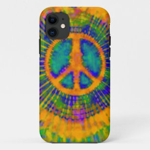 Coque iPhone 11 SYMBOLE Abstrait DE Cravate Psychédélique-Dye DE L