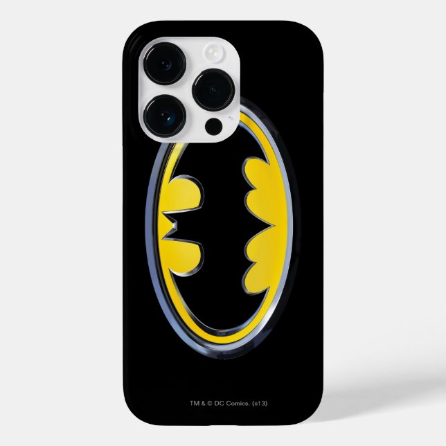 Coques Case-Mate iPhone Symbole Batman | Logo classique (Verso)