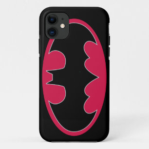Coque Case-Mate Pour iPhone Symbole Batman Logo noir rouge