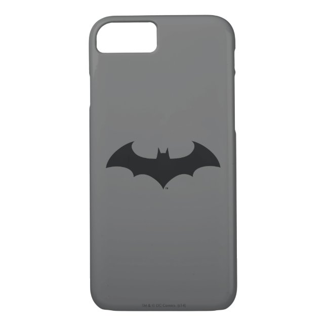 Coques Case-Mate iPhone Symbole Batman | Logo Simple Bat Silhouette (Dos)