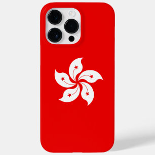 Coque Pour Pour iPhone 14 Pro Max Symbole de l'orchidée blanche du drapeau de Hong K