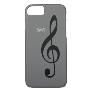 Coque Case-Mate Pour iPhone symbole de musique (clef triple) avec des