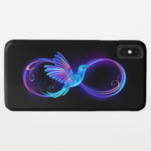 Case-Mate iPhone Case Symbole de Neon Infinity par Glowing Hummingbird