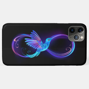 Case-Mate iPhone Case Symbole de Neon Infinity par Glowing Hummingbird