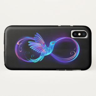 Case-Mate iPhone Case Symbole de Neon Infinity par Glowing Hummingbird
