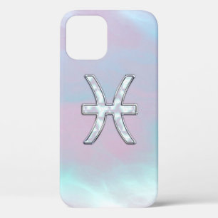 Etui iPhone Case-Mate Symbole de Poissons Zodiac Mère de Perle