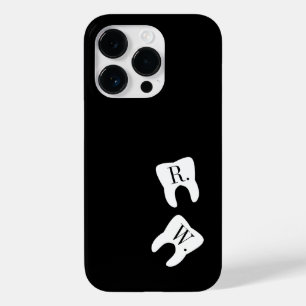 Coques Pour iPhone Symbole dentaire des dents paraphé personnalisé