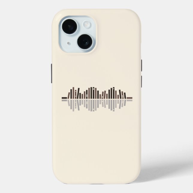 Coques Case-Mate iPhone Symbole d'onde sonore Livres (Verso)