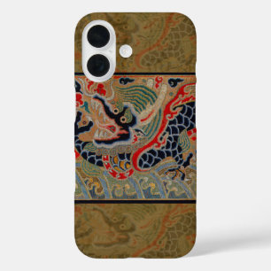 Coque Pour iPhone 16 Symbole dragon chinois Antique asiatique