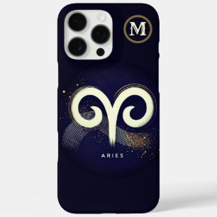 Coques iPhone 16 Pro Max Symbole du Bélier Minimaliste Moderne