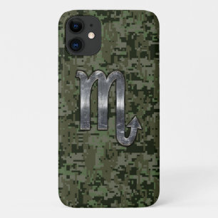 Etui iPhone Case-Mate Symbole du zodiaque Scorpion Olive Green Camouflag