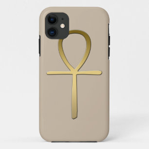 Coque iPhone 11 Symbole égyptien croisé d'Ankh