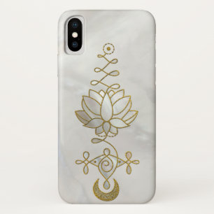 Etui iPhone Case-Mate Symbole en pastel d'Unalome Lotus de perle