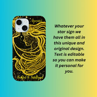 Coque Pour iPhone 15 Symbole étoile d'Aquarius