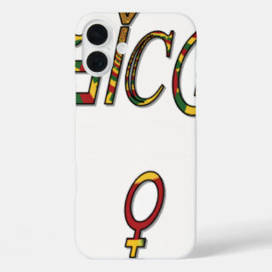 Coques iPhone 16 Plus Symbole Féminin "OFFICIEL" inversé   Minimaliste G