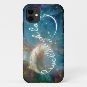 Coques Pour iPhone Symbole infinité de "Live Laugh Love" mystique