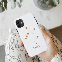 Symbole moderne Zodiac Gold Libra | Air de l'éléme