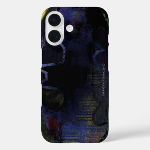 Coque Pour iPhone 16 Symbole peint de batte